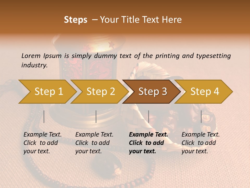 Islamic Beduine Culture PowerPoint Template
