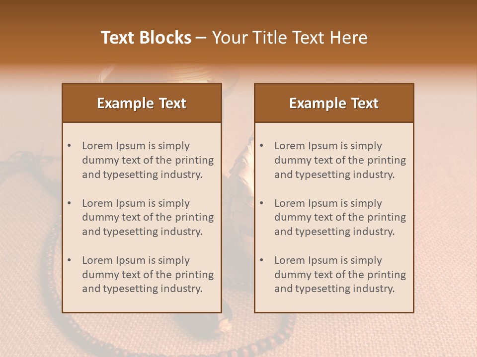 Islamic Beduine Culture PowerPoint Template