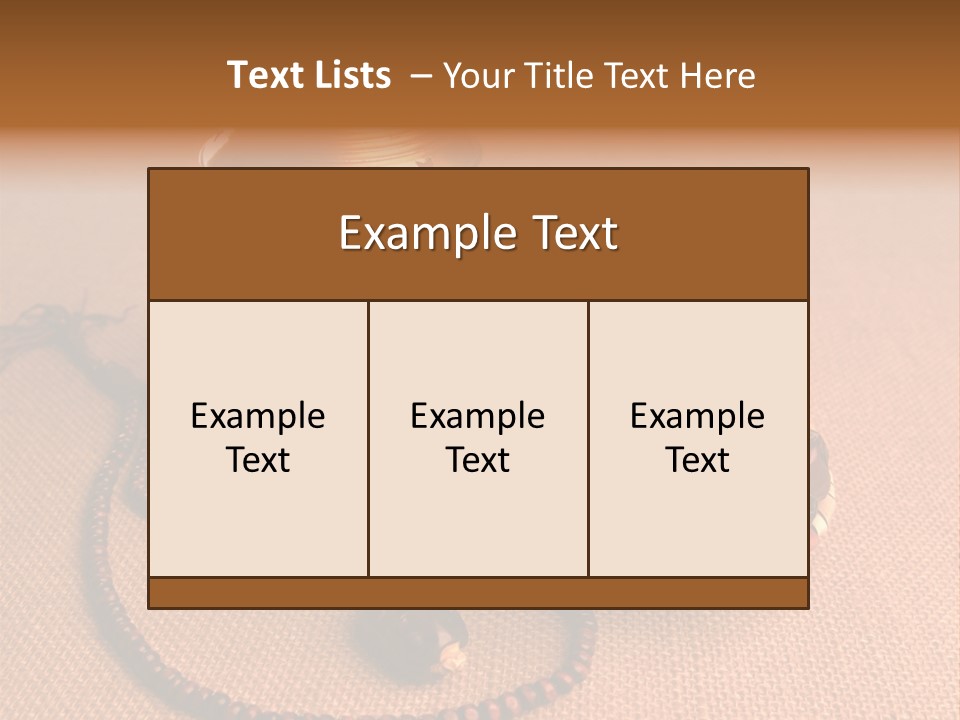 Islamic Beduine Culture PowerPoint Template