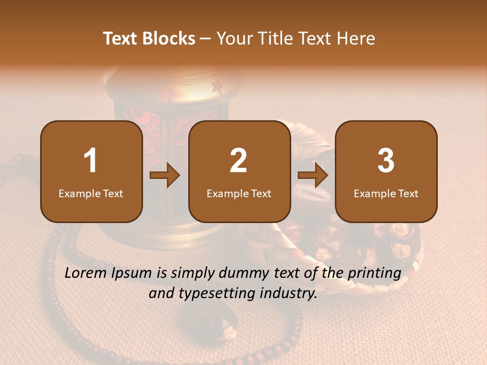 Islamic Beduine Culture PowerPoint Template