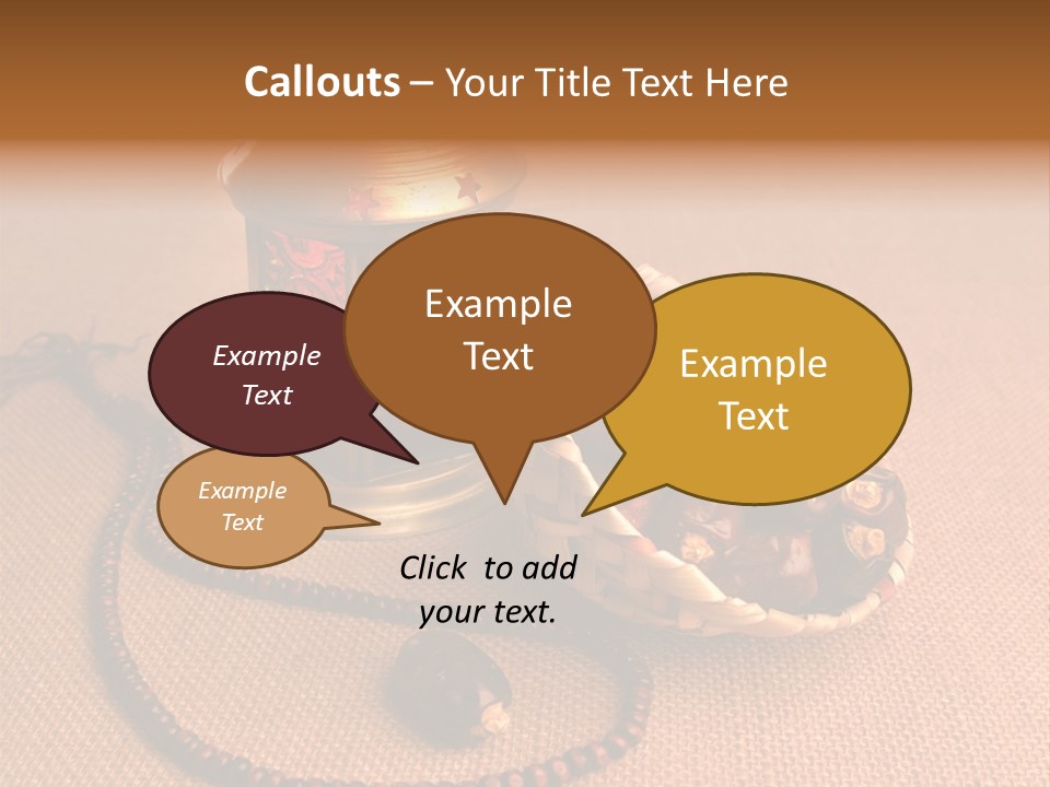 Islamic Beduine Culture PowerPoint Template