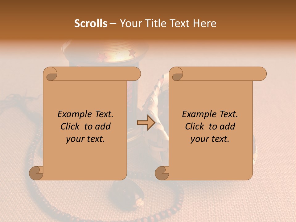 Islamic Beduine Culture PowerPoint Template