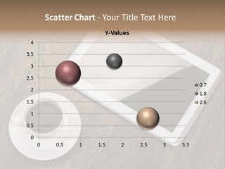 Pad Examining Desktop PowerPoint Template