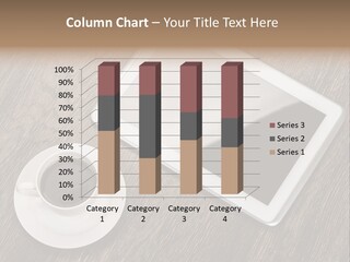 Pad Examining Desktop PowerPoint Template