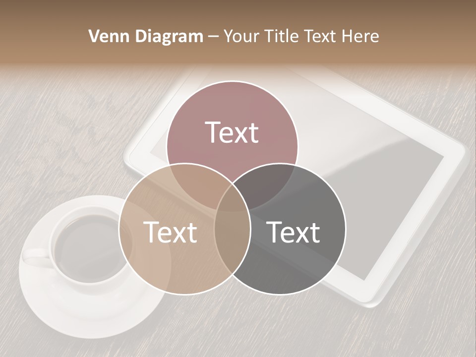 Pad Examining Desktop PowerPoint Template