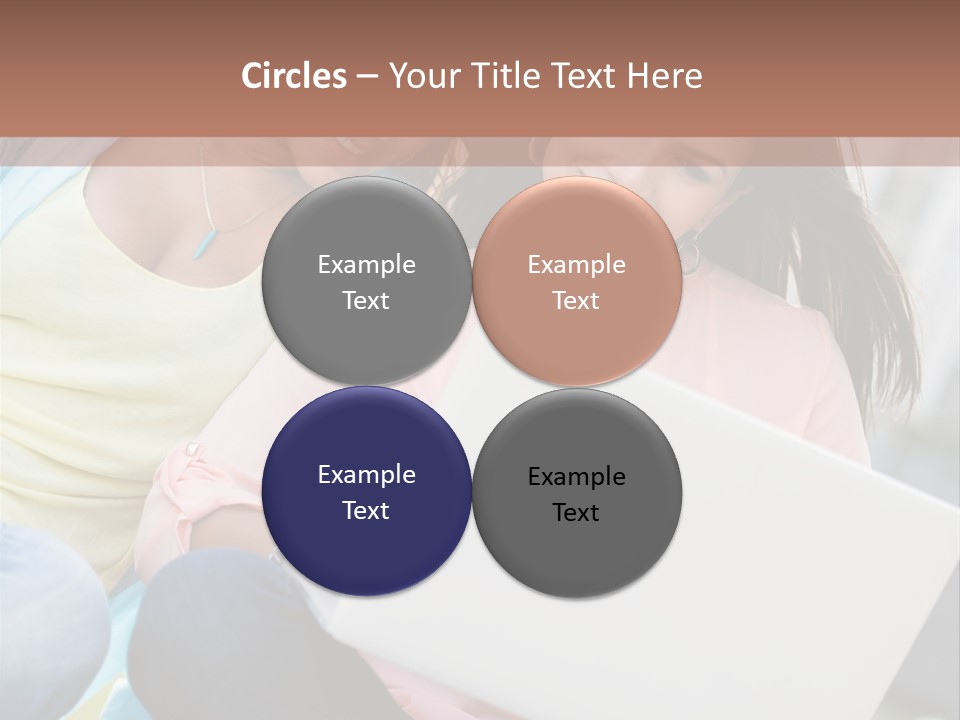 Joyful Lifestyle Adults PowerPoint Template