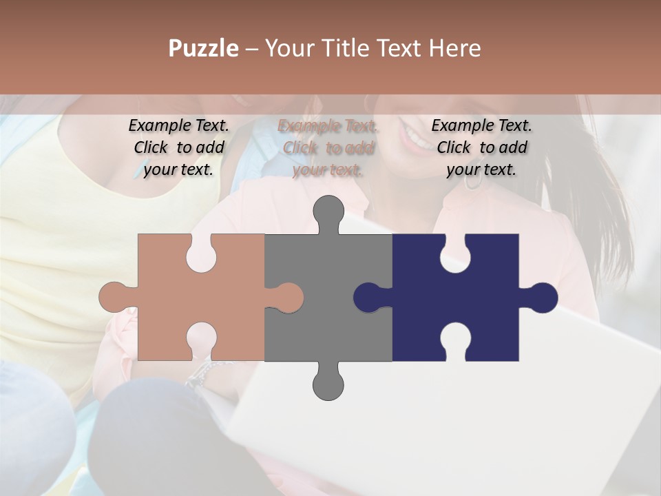 Joyful Lifestyle Adults PowerPoint Template