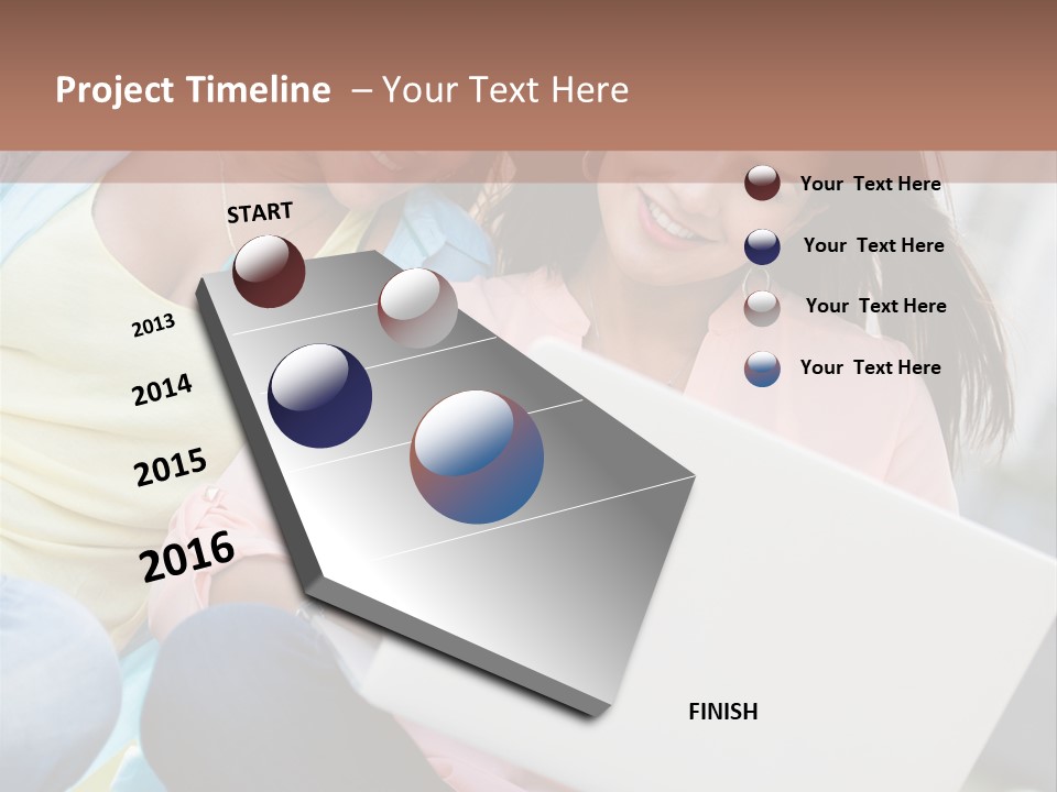 Joyful Lifestyle Adults PowerPoint Template