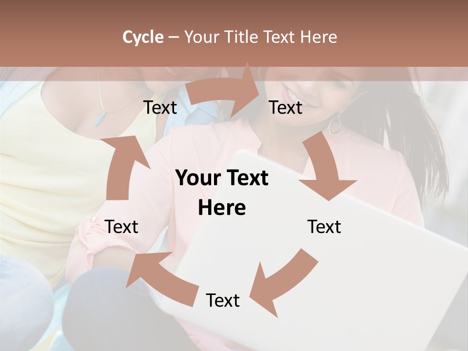 Joyful Lifestyle Adults PowerPoint Template