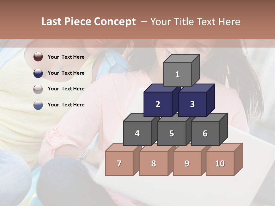 Joyful Lifestyle Adults PowerPoint Template