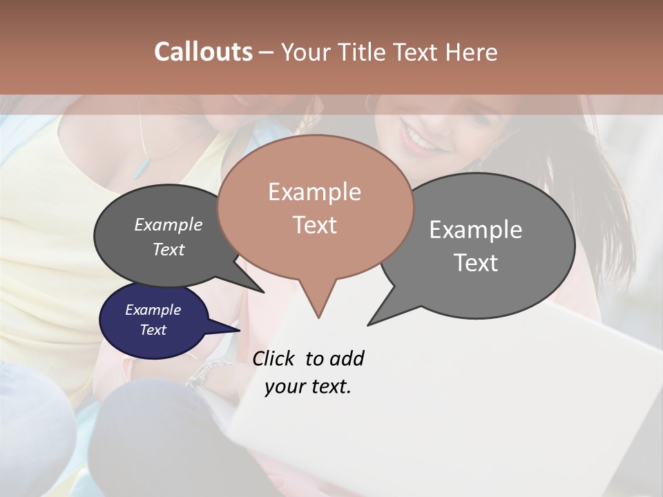 Joyful Lifestyle Adults PowerPoint Template