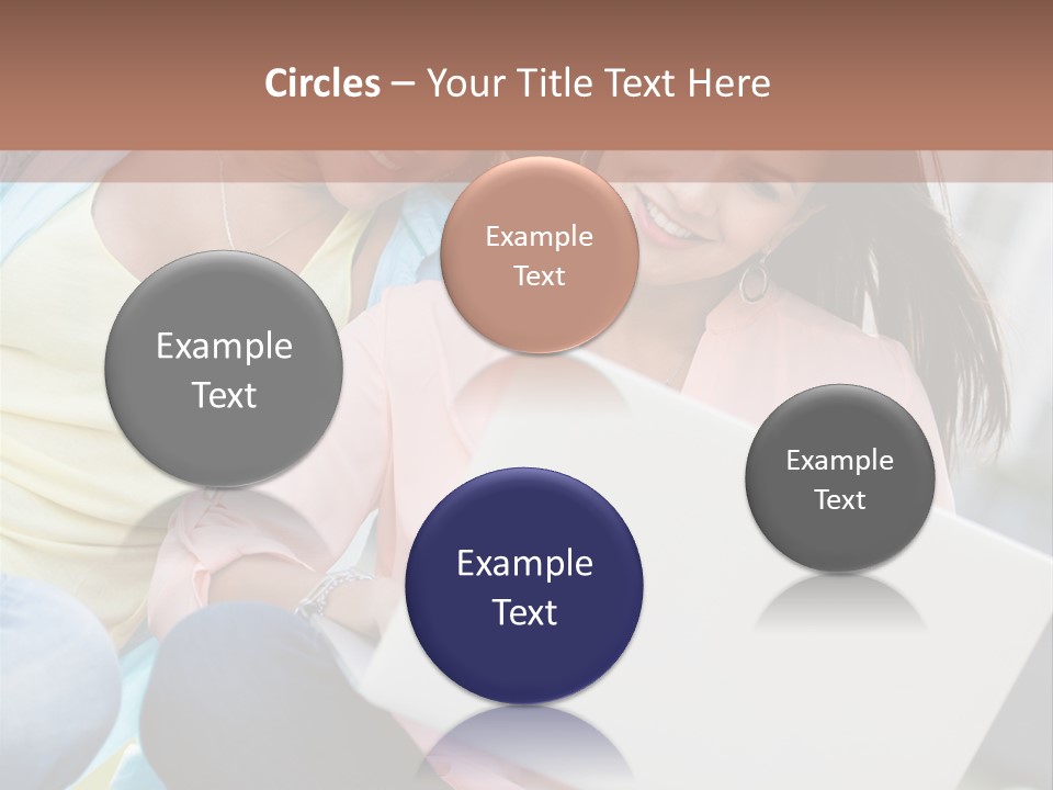 Joyful Lifestyle Adults PowerPoint Template