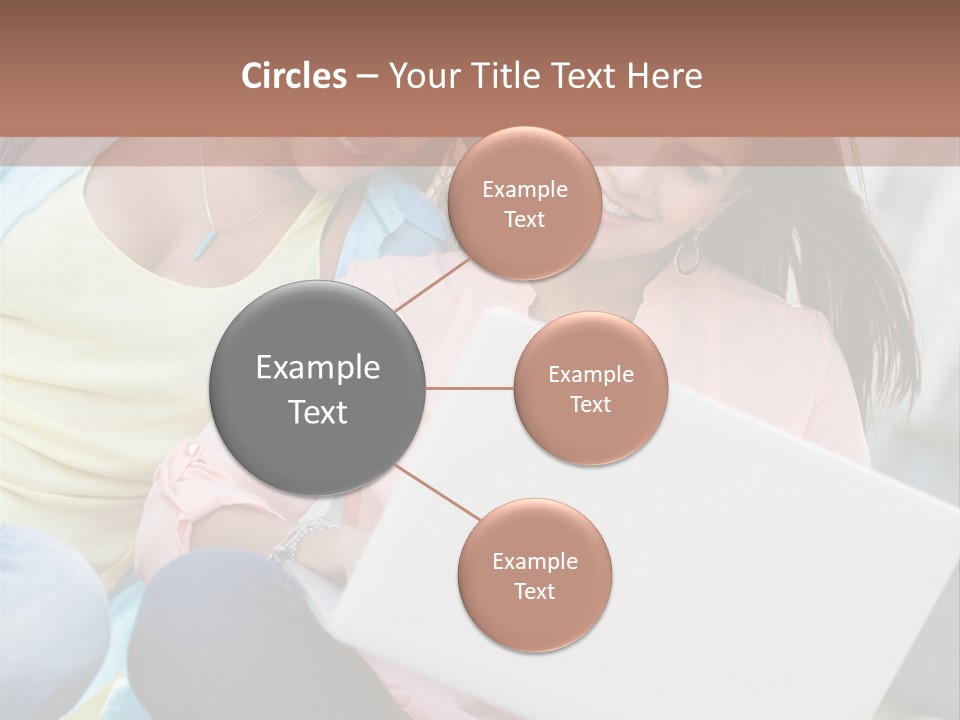 Joyful Lifestyle Adults PowerPoint Template