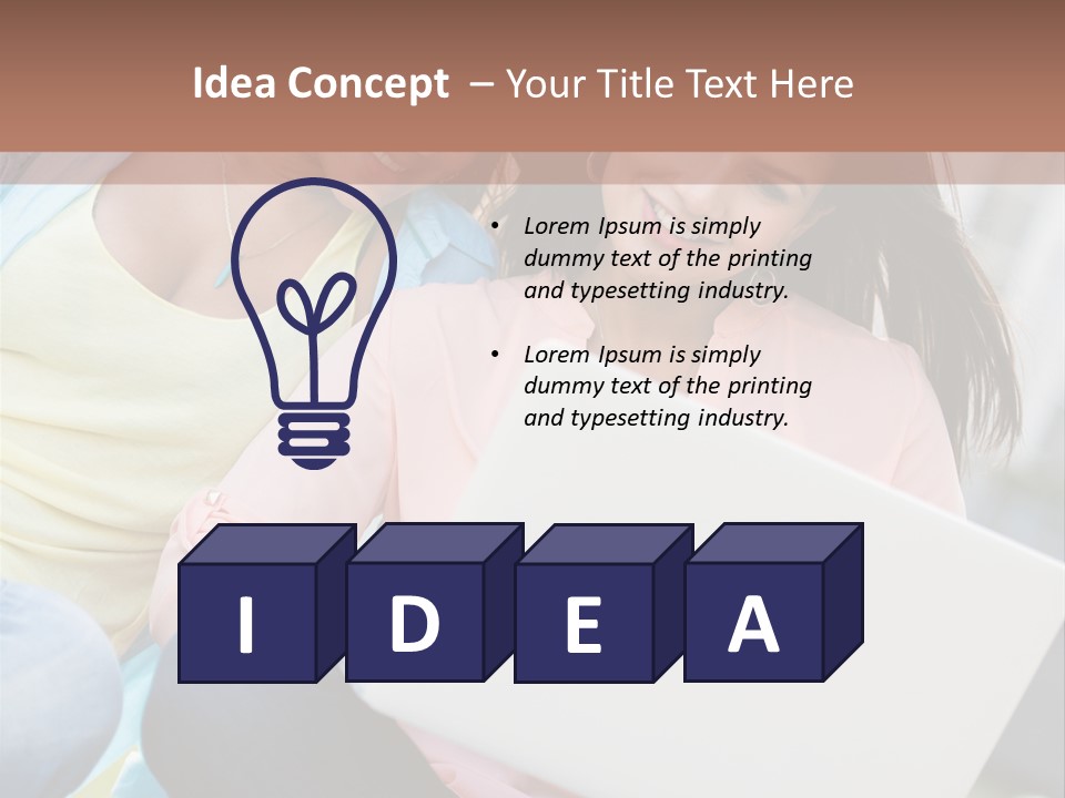 Joyful Lifestyle Adults PowerPoint Template