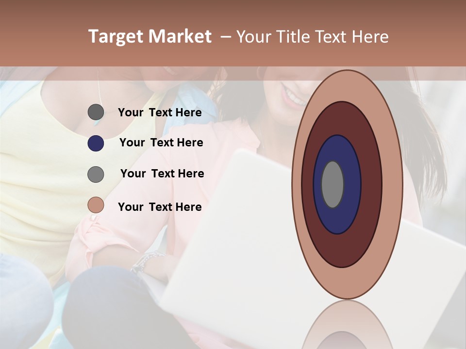 Joyful Lifestyle Adults PowerPoint Template