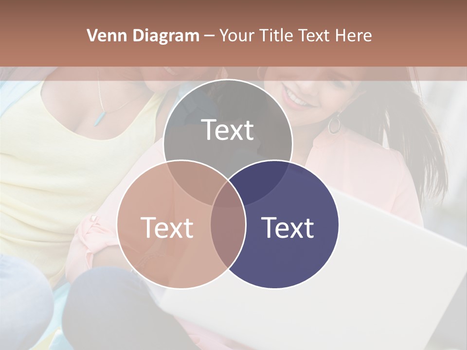 Joyful Lifestyle Adults PowerPoint Template