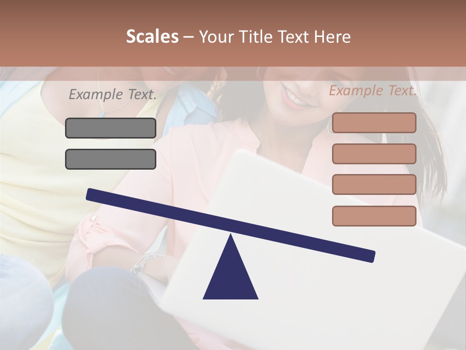 Joyful Lifestyle Adults PowerPoint Template