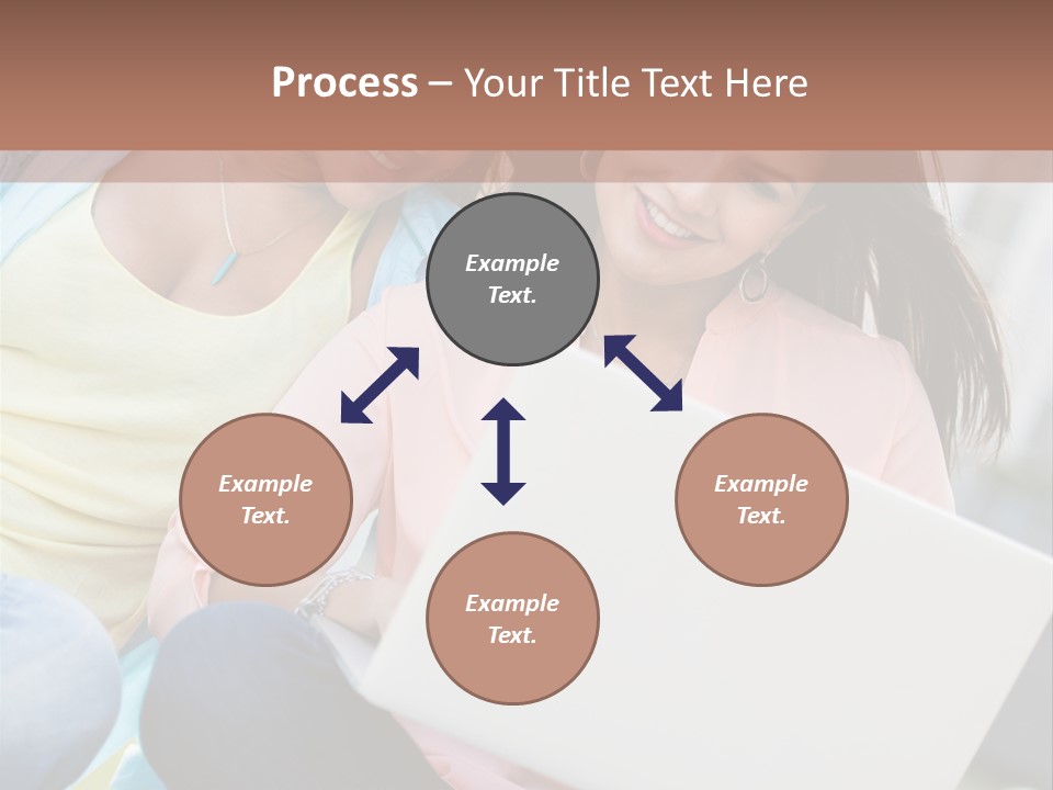 Joyful Lifestyle Adults PowerPoint Template