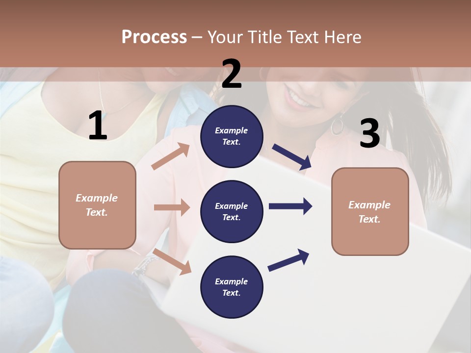 Joyful Lifestyle Adults PowerPoint Template
