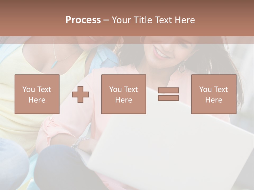 Joyful Lifestyle Adults PowerPoint Template