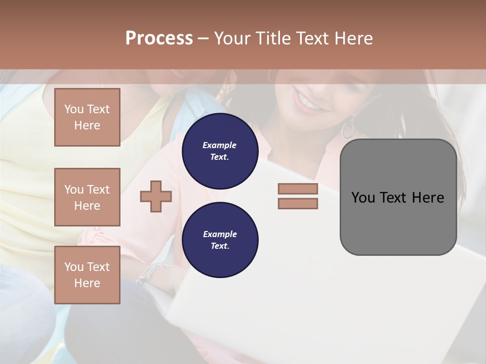 Joyful Lifestyle Adults PowerPoint Template