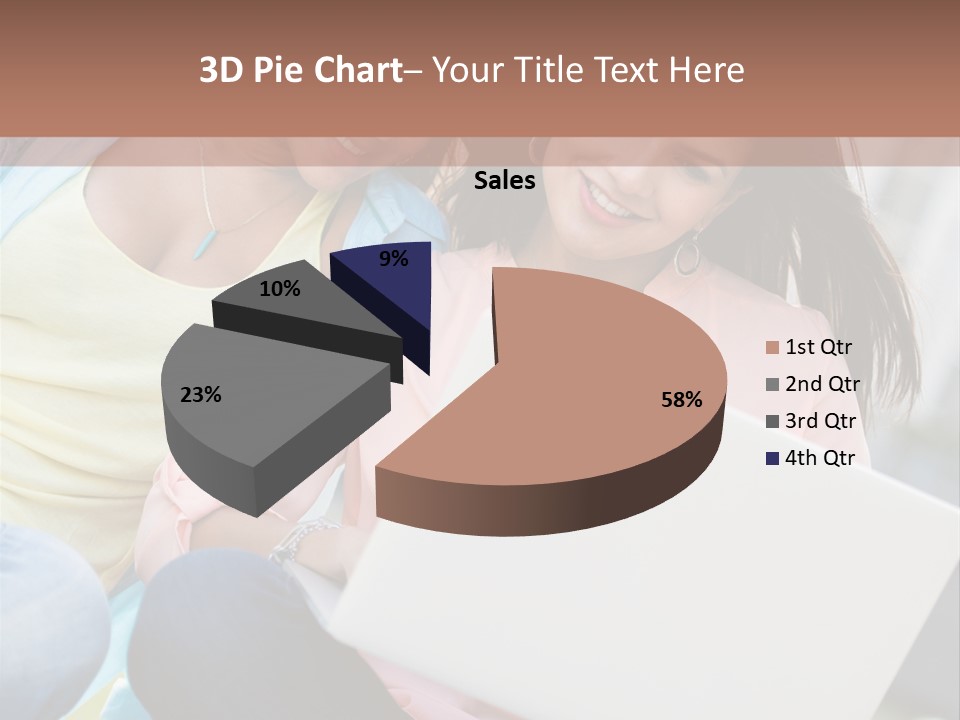 Joyful Lifestyle Adults PowerPoint Template