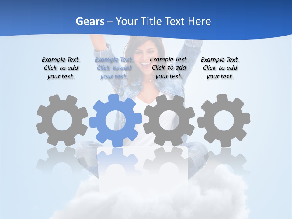 Beautiful Electronic Web PowerPoint Template