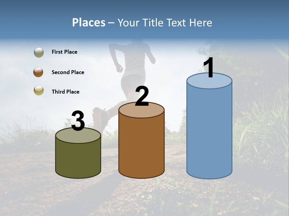 Singlet Bush Slim PowerPoint Template
