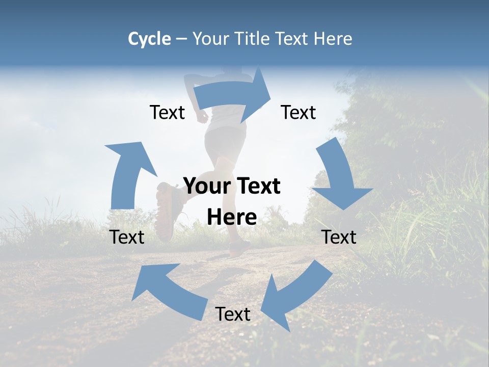 Singlet Bush Slim PowerPoint Template