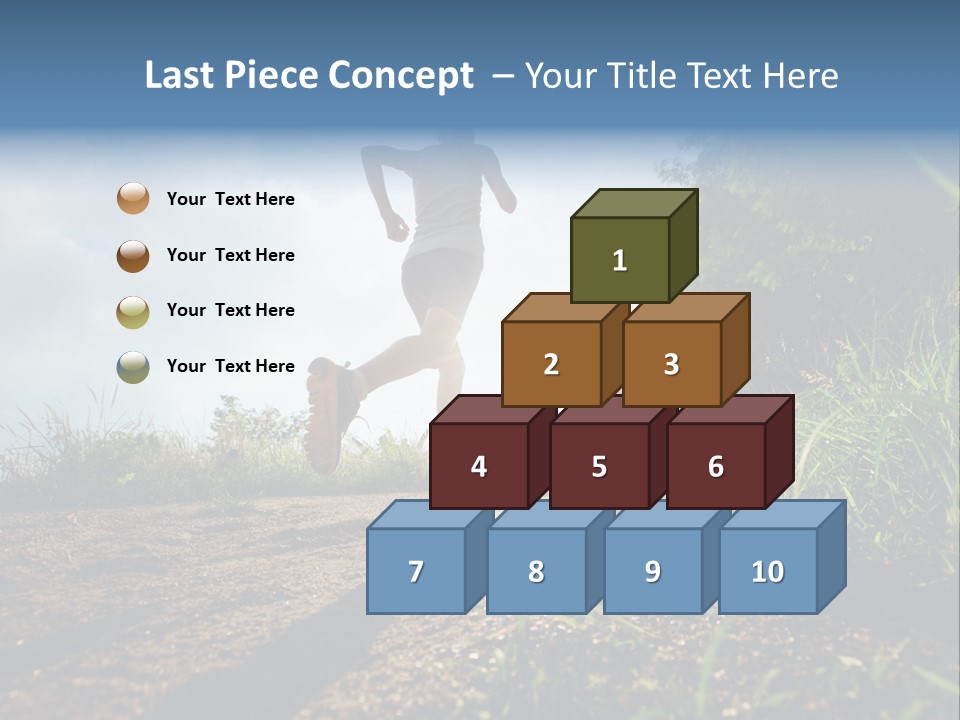 Singlet Bush Slim PowerPoint Template