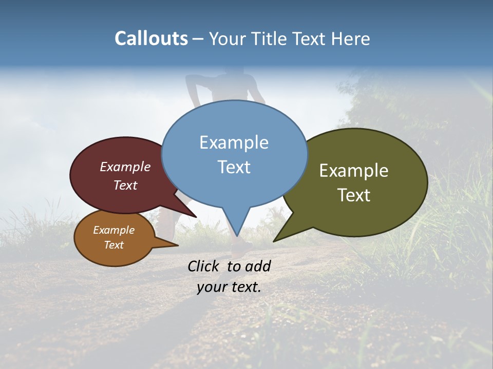 Singlet Bush Slim PowerPoint Template