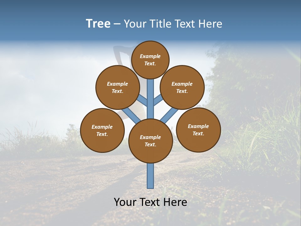 Singlet Bush Slim PowerPoint Template