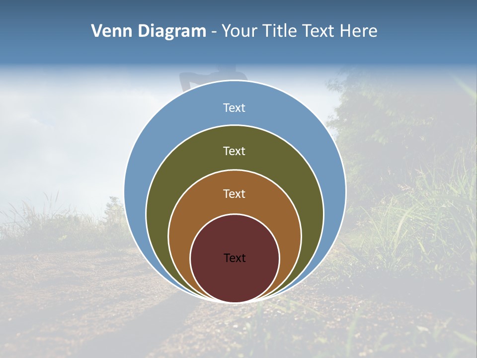 Singlet Bush Slim PowerPoint Template