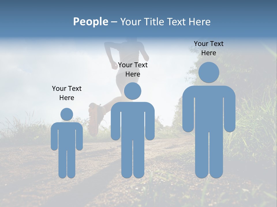 Singlet Bush Slim PowerPoint Template