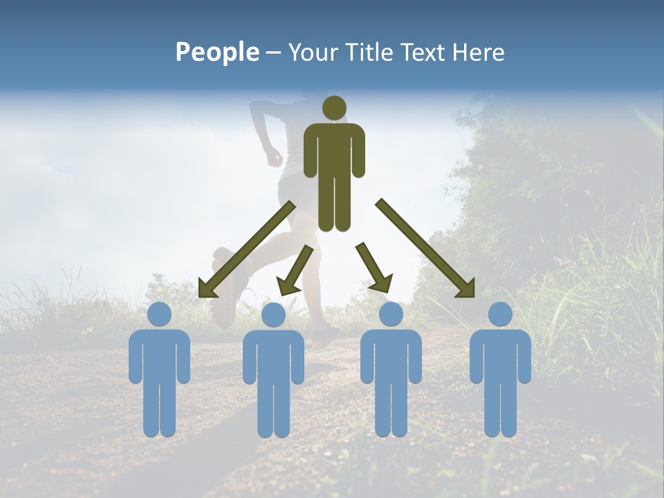 Singlet Bush Slim PowerPoint Template