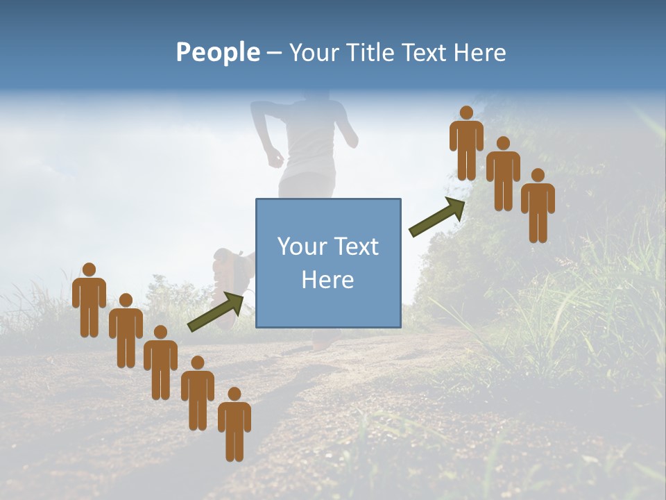 Singlet Bush Slim PowerPoint Template