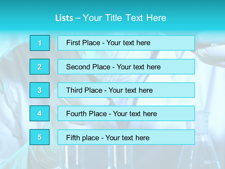Analysis Professional Biology PowerPoint Template