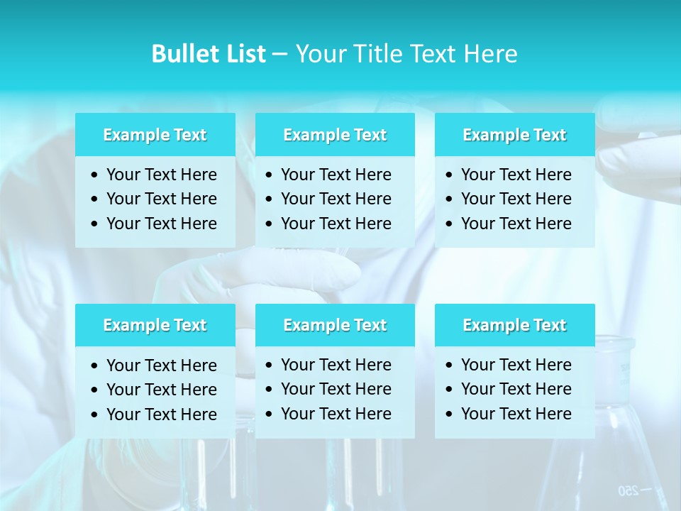 Analysis Professional Biology PowerPoint Template