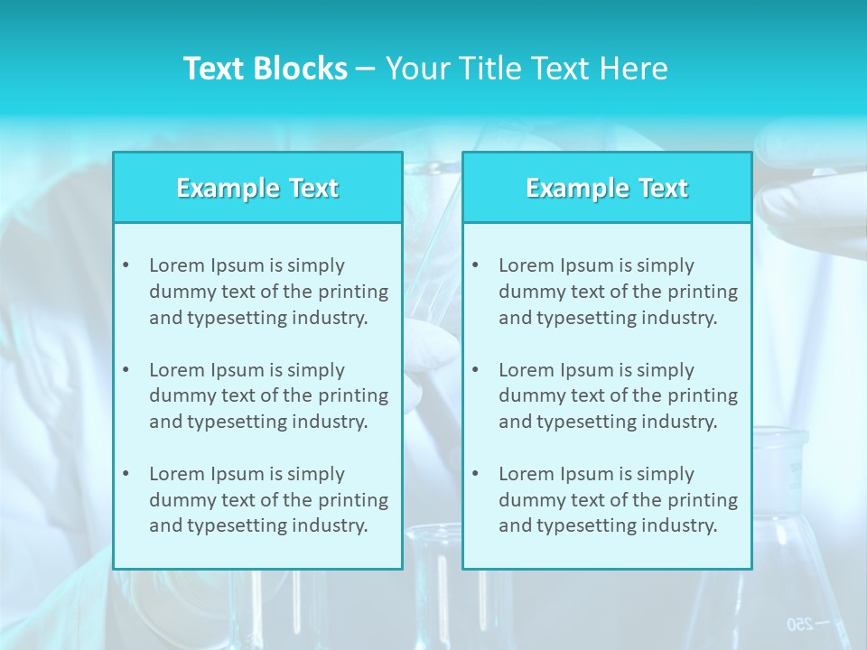 Analysis Professional Biology PowerPoint Template