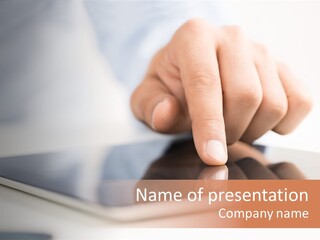 Pad Global Tablet PowerPoint Template