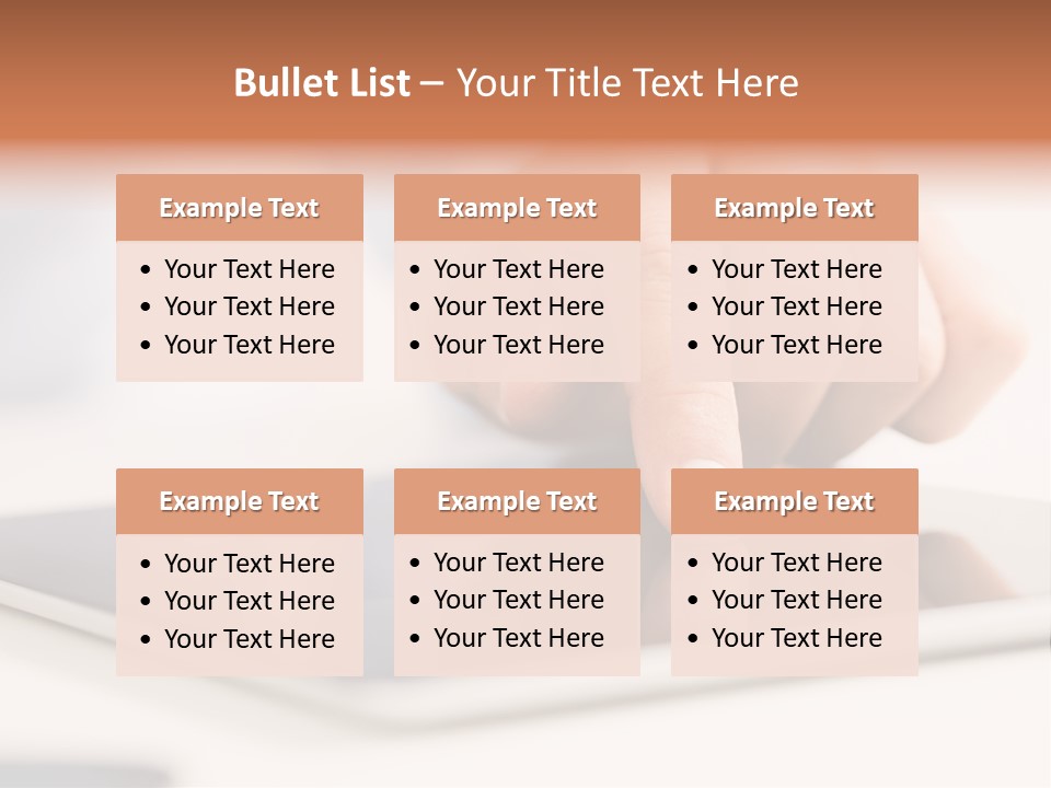 Pad Global Tablet PowerPoint Template