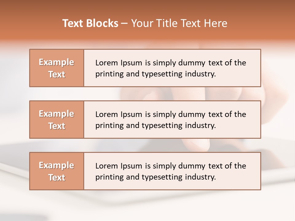 Pad Global Tablet PowerPoint Template