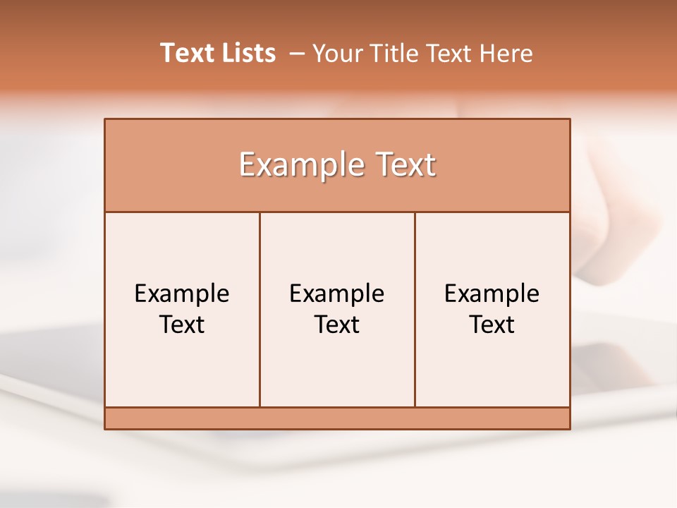 Pad Global Tablet PowerPoint Template