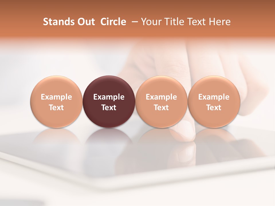 Pad Global Tablet PowerPoint Template