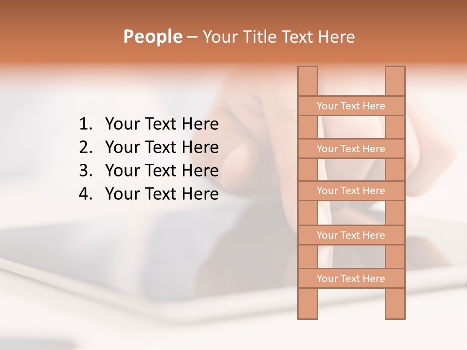 Pad Global Tablet PowerPoint Template