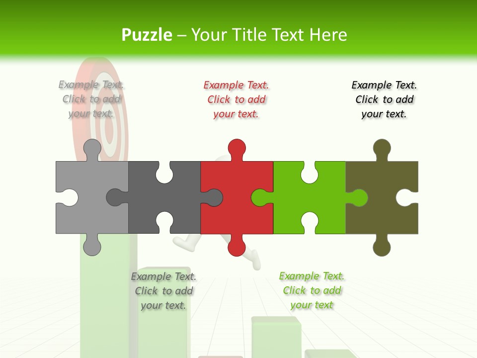 Statistics Growth Barrier PowerPoint Template