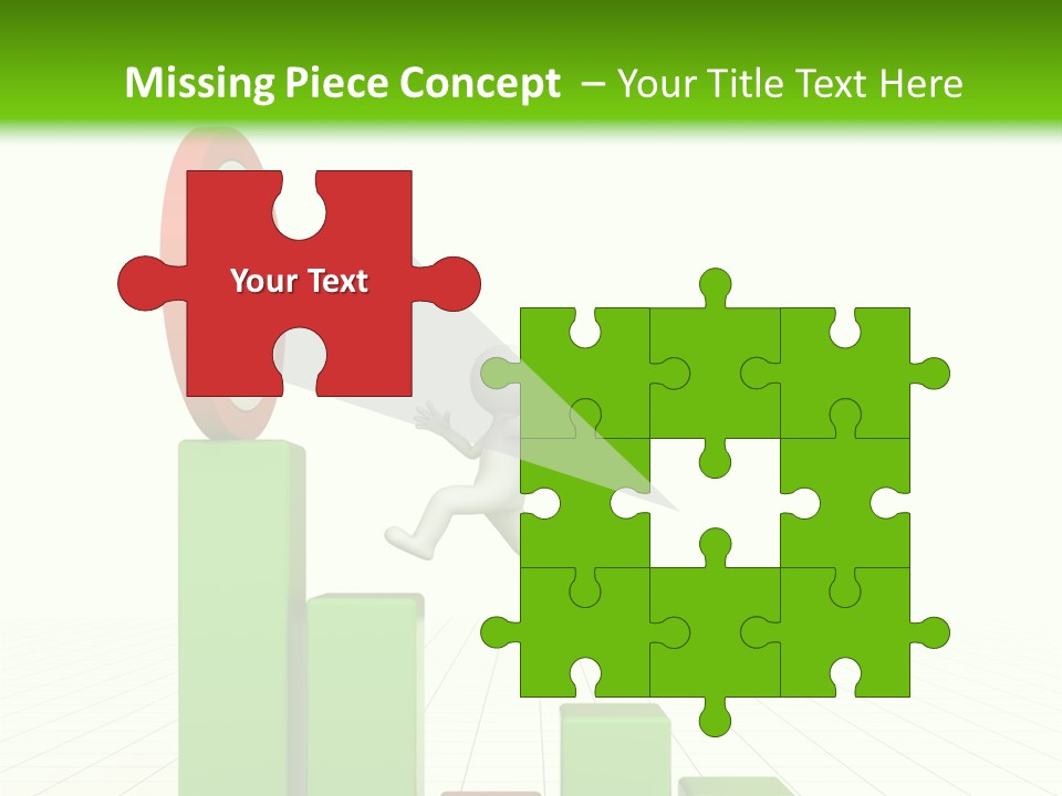 Statistics Growth Barrier PowerPoint Template