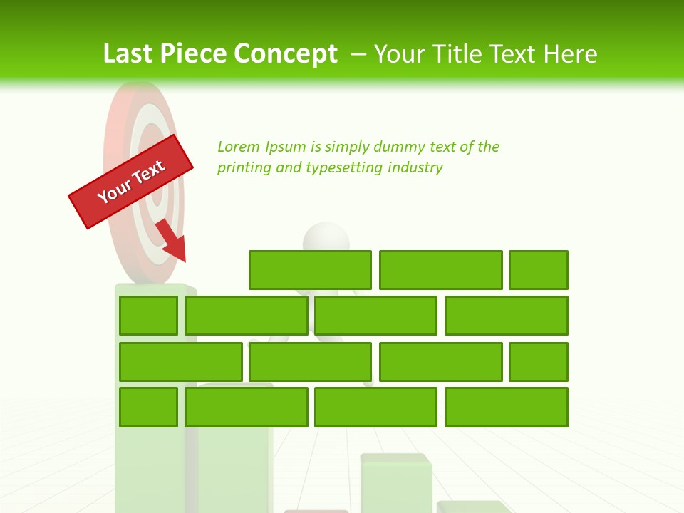 Statistics Growth Barrier PowerPoint Template