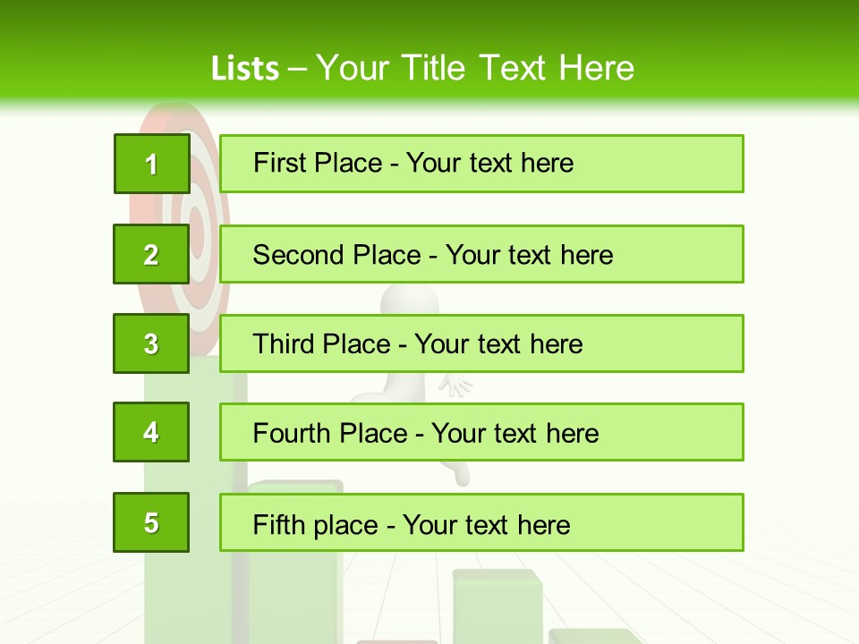 Statistics Growth Barrier PowerPoint Template