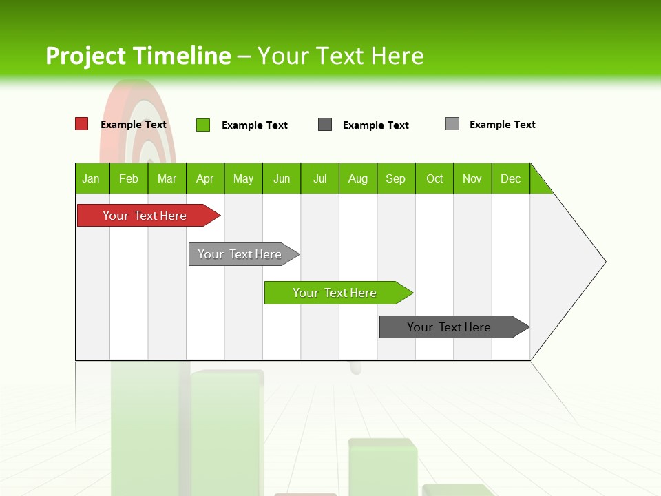 Statistics Growth Barrier PowerPoint Template